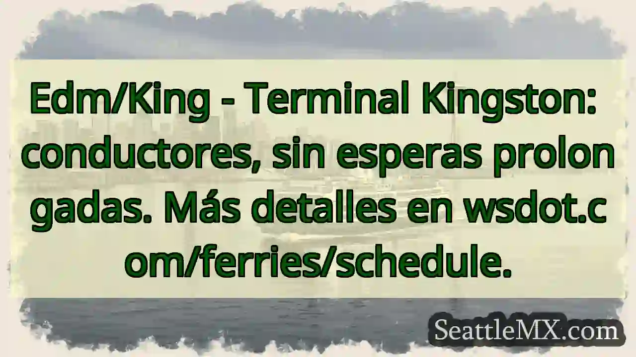 Edm/Kingston: ¡Sin esperas!