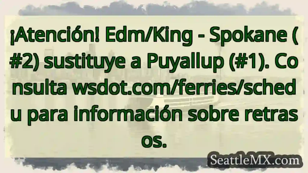 ¡Cambio! Spokane (#2) por Puyallup (#1).