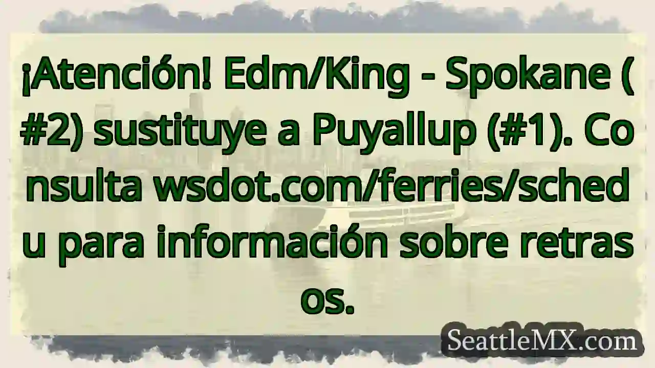 ¡Cambio! Spokane (#2) por Puyallup (#1).