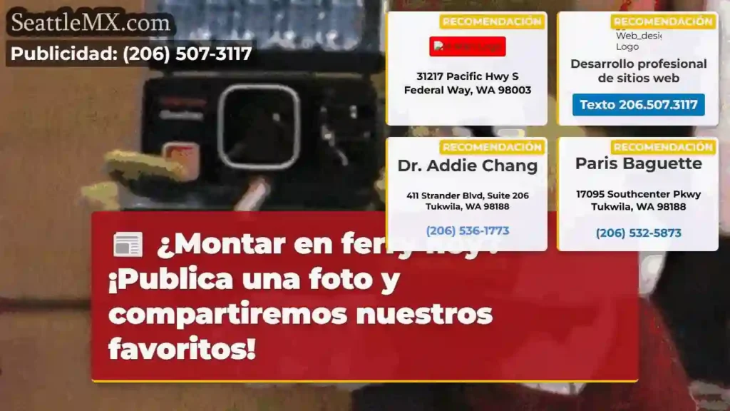 ¿Montar en ferry hoy? ¡Publica una foto y