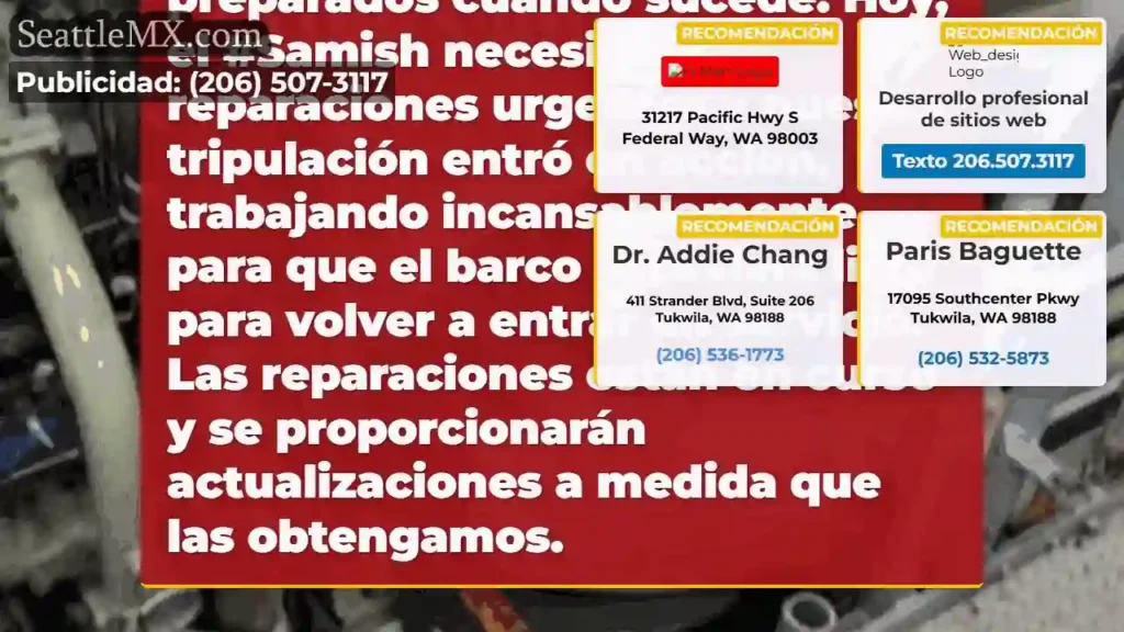 Nunca planeamos averías, pero siempre estamos