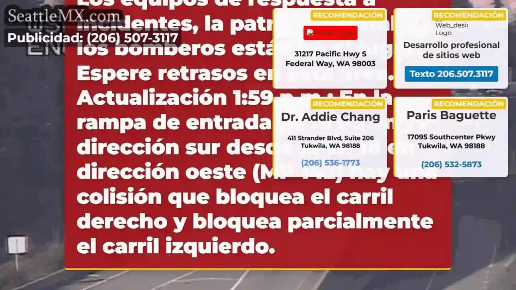 ACTUALIZACIÓN: Esta colisión en la rampa de