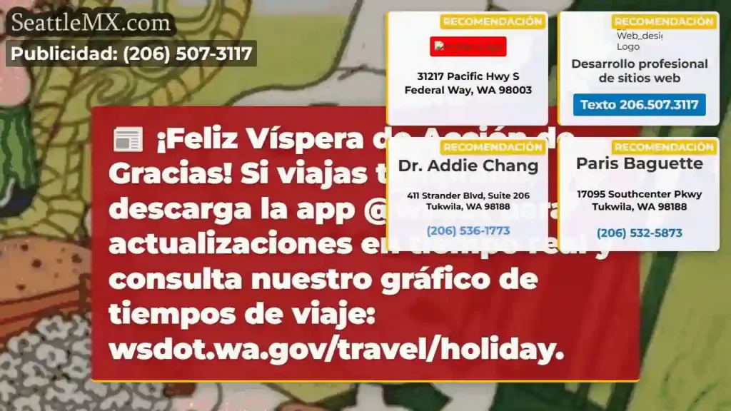 ¡Viajas? ¡Descarga la app @wsdot!