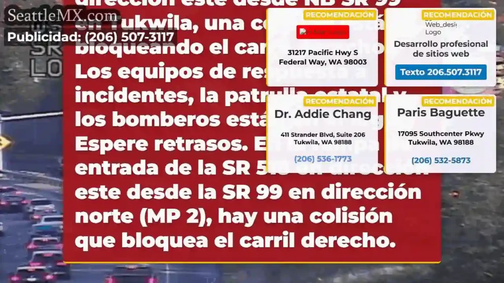 ACTUALIZACIÓN: En la rampa de entrada de la SR