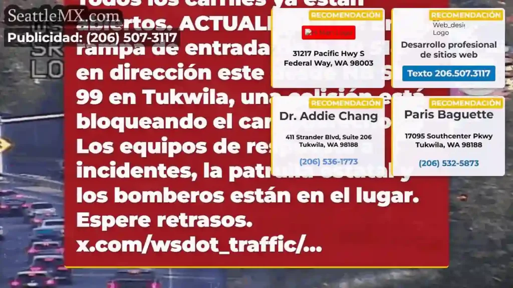 BORRADO: Esta colisión en la rampa EB SR 518