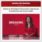 Ordenan la evacuación de Burlington por el desbordamiento del arroyo Gages