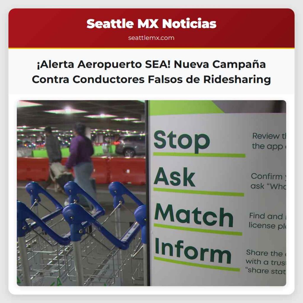 ¡Alerta Aeropuerto SEA! Nueva Campaña Contra