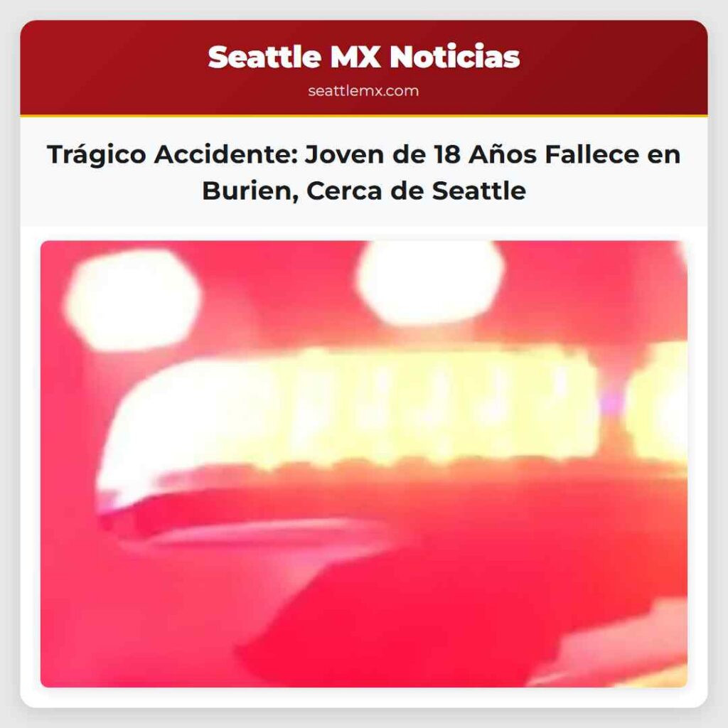 Trágico Accidente: Joven de 18 Años Fallece en