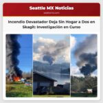 Incendio Devastador Deja a Dos Personas Sin Hogar en el Condado de Skagit