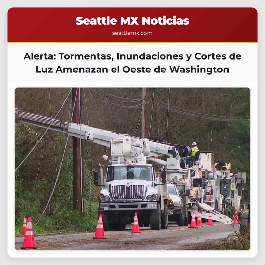 Alerta: Tormentas, Inundaciones y Cortes de Luz