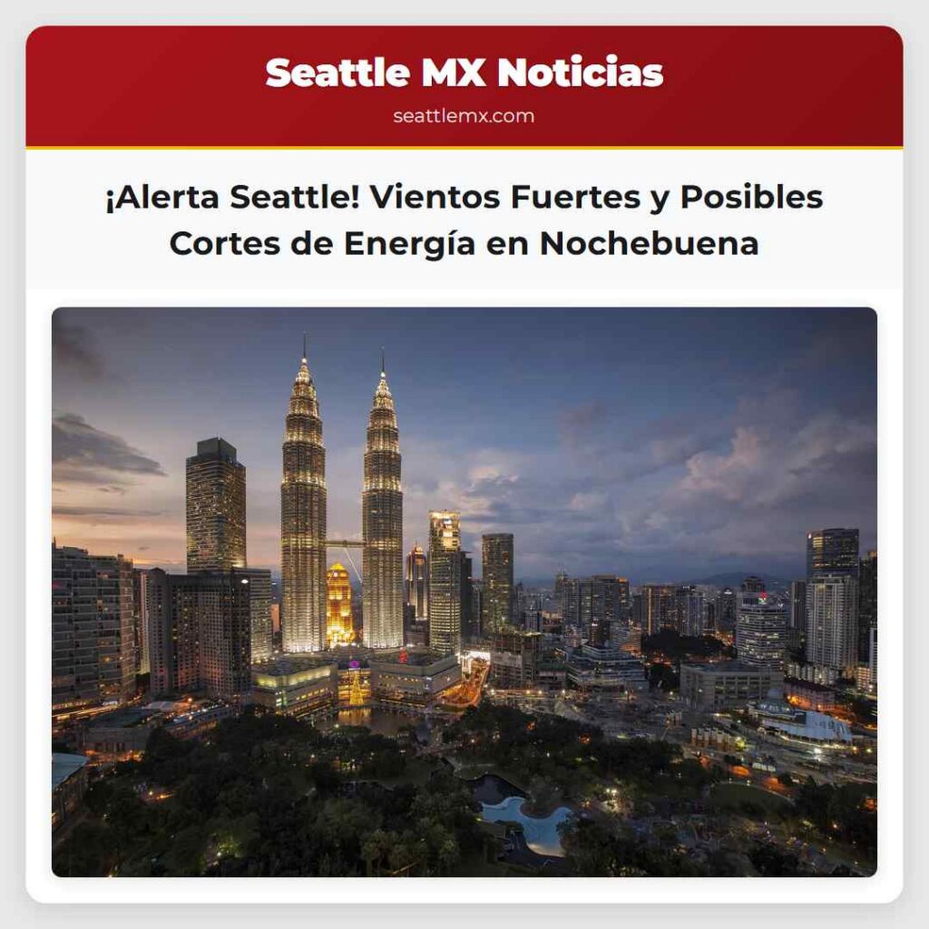 ¡Alerta Seattle! Vientos Fuertes y Posibles