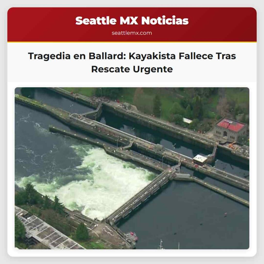 Tragedia en Ballard: Kayakista Fallece Tras