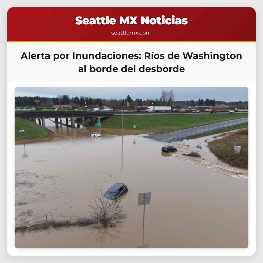 Alerta por Inundaciones: Ríos de Washington al
