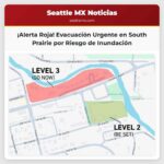 South Prairie Urgente Evacuación por Riesgo de Inundación