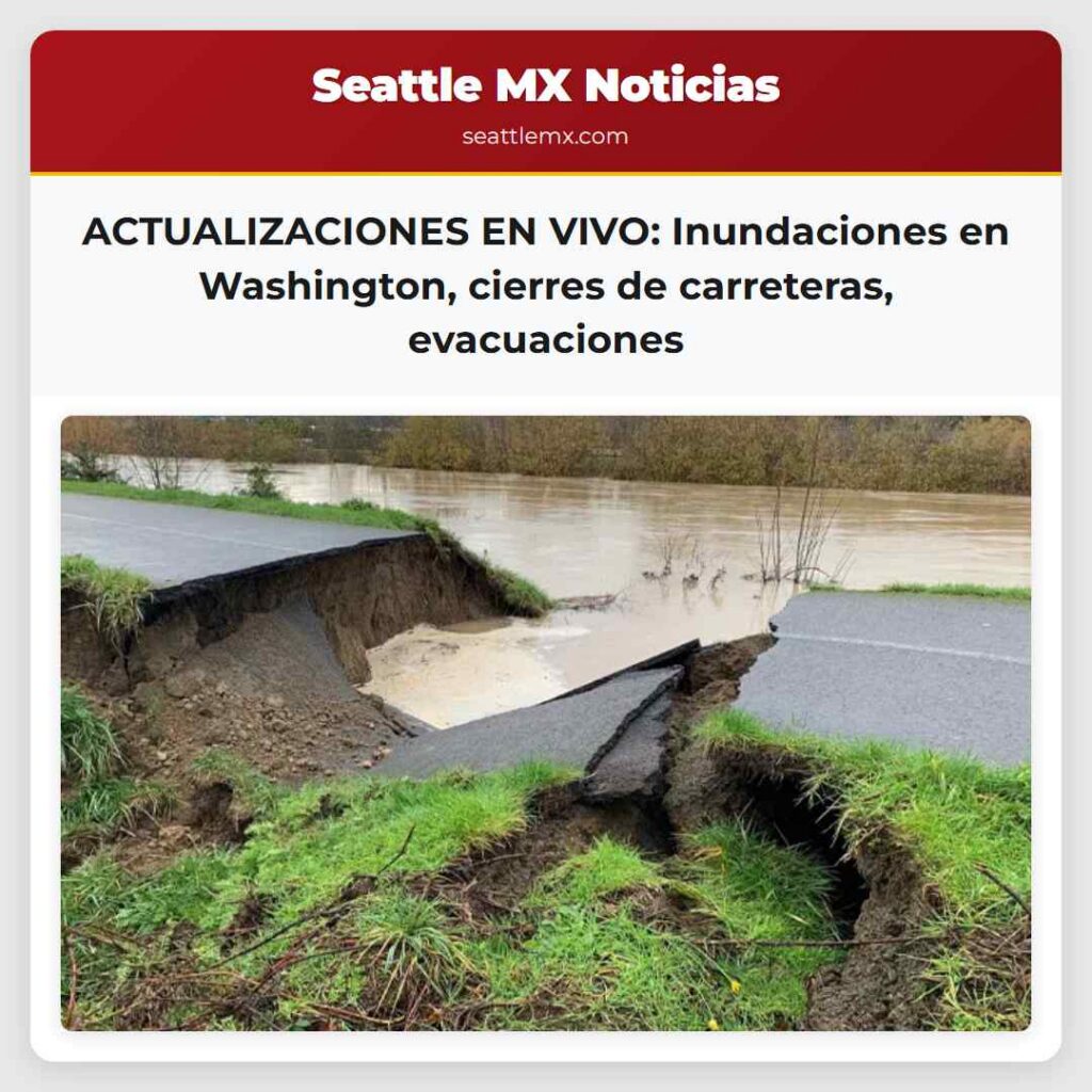 ACTUALIZACIONES EN VIVO: Inundaciones en