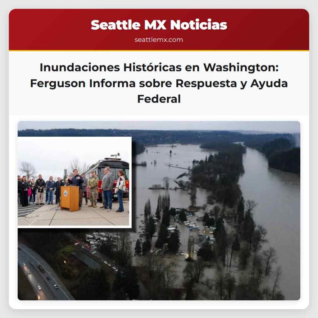 Inundaciones Históricas en Washington: Ferguson