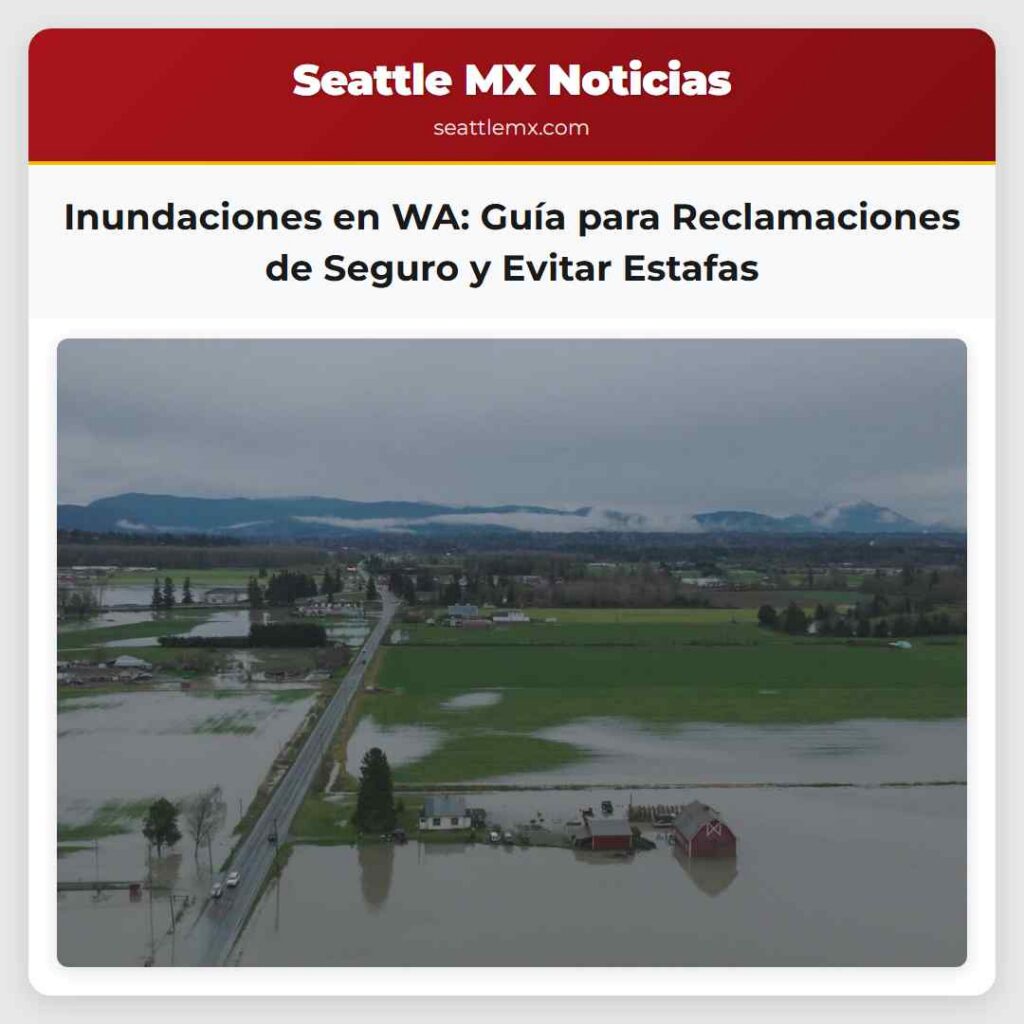 Inundaciones en WA: Guía para Reclamaciones de