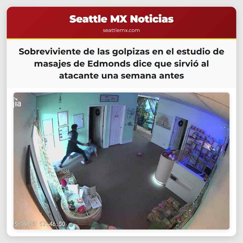 Sobreviviente de las golpizas en el estudio de
