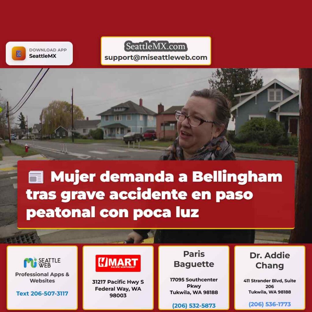 Mujer demanda a Bellingham tras grave accidente