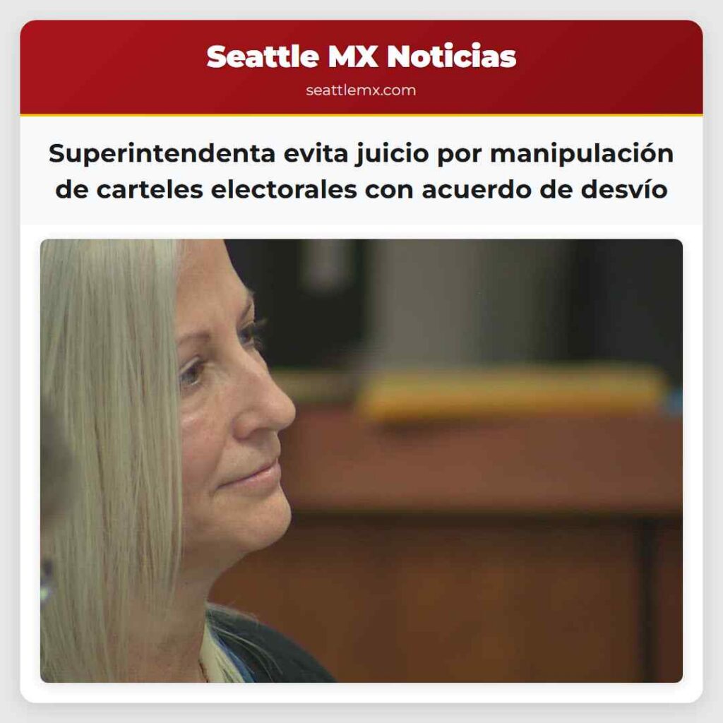 Superintendenta evita juicio por manipulación de