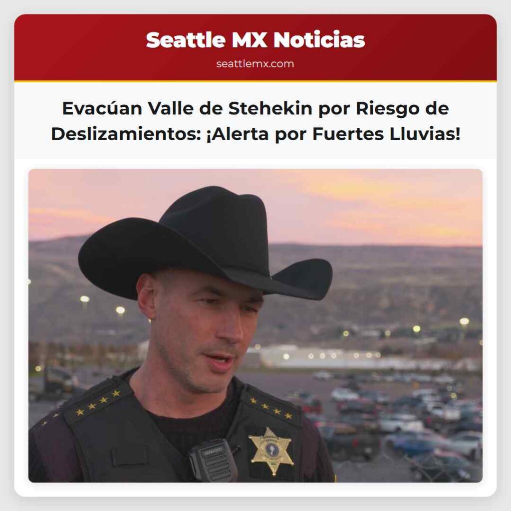 Evacúan Valle de Stehekin por Riesgo de