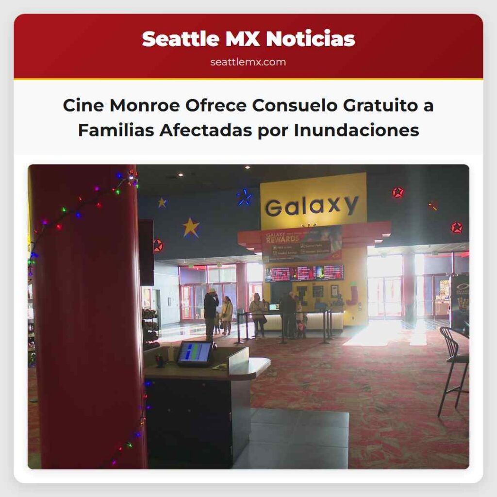 Cine Monroe Ofrece Consuelo Gratuito a Familias