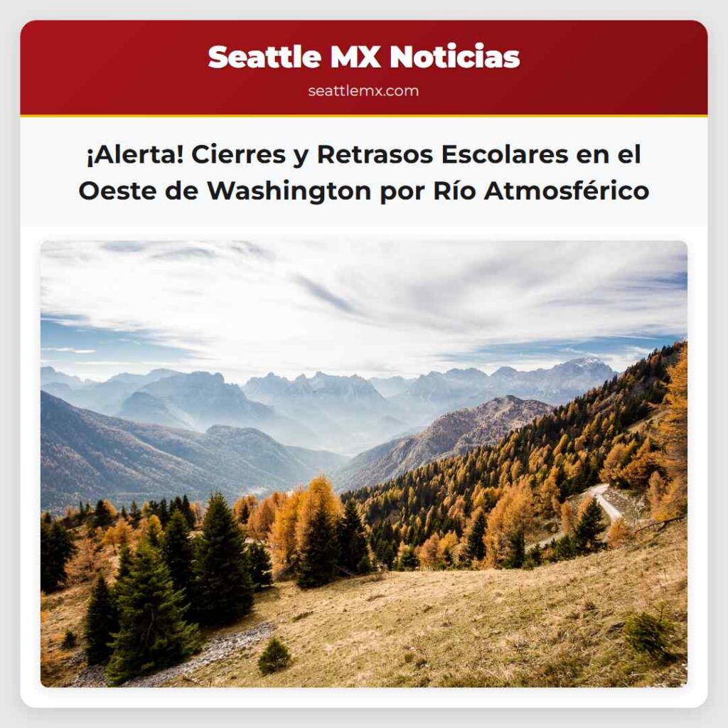 ¡Alerta! Cierres y Retrasos Escolares en el Oeste