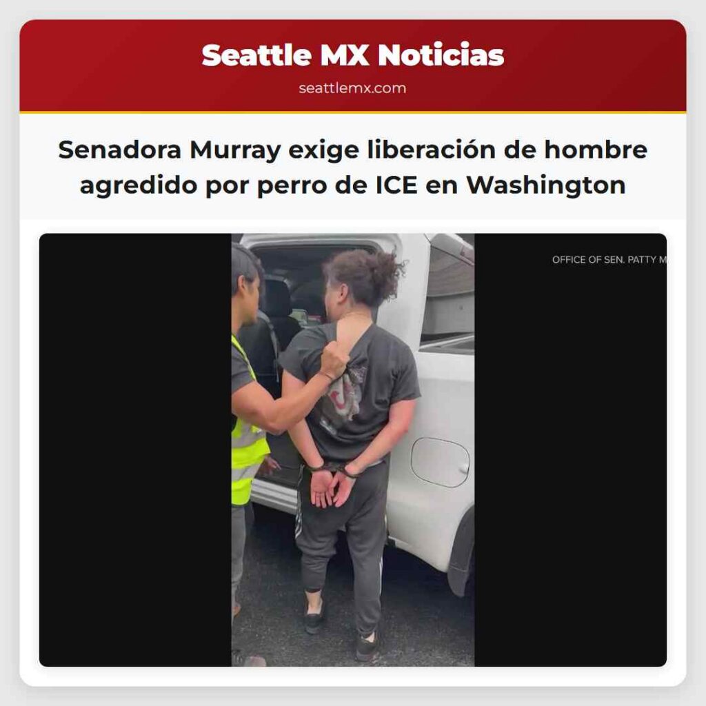 Senadora Murray exige liberación de hombre
