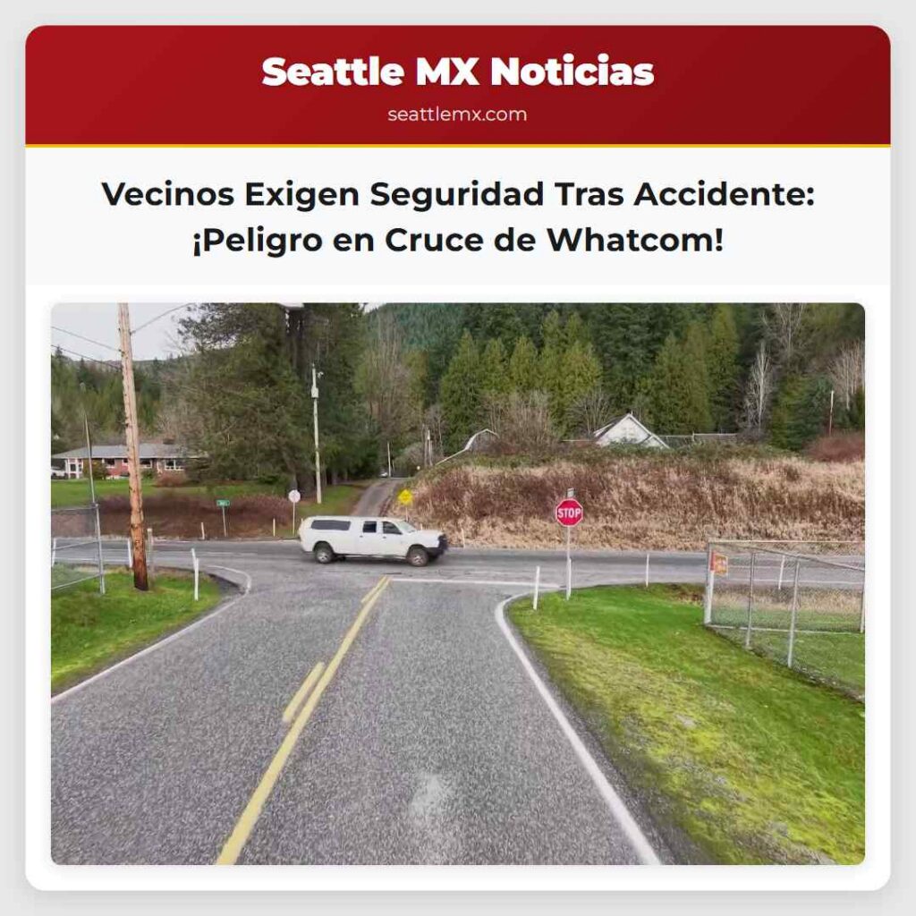 Noticias De Seattle 1 Vecinos Exigen Seguridad Tras Accidente: ¡Peligro