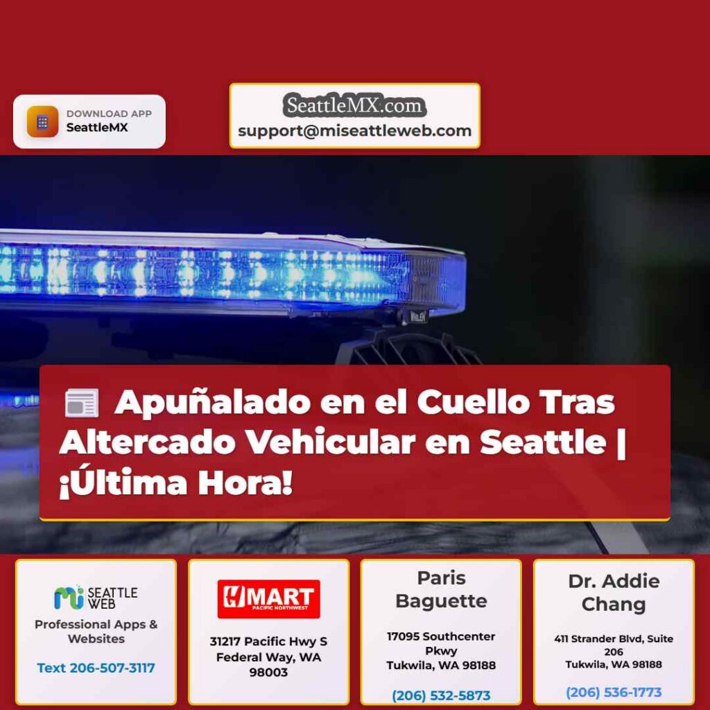 Apuñalado en el Cuello Tras Altercado Vehicular