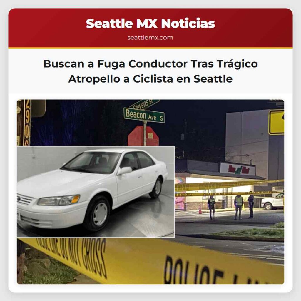 Buscan a Fuga Conductor Tras Trágico Atropello a