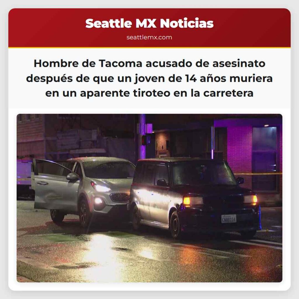 Hombre de Tacoma acusado de asesinato después de