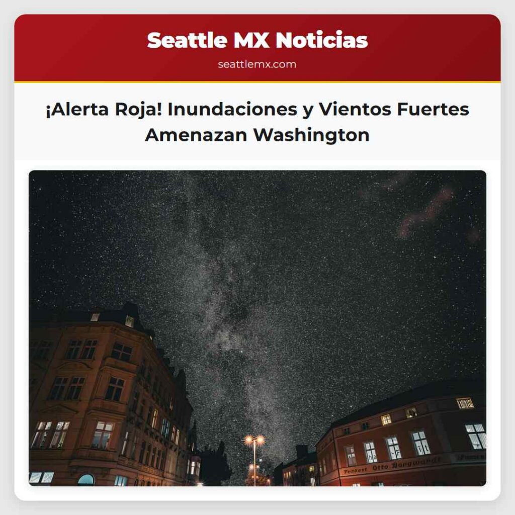 ¡Alerta Roja! Inundaciones y Vientos Fuertes