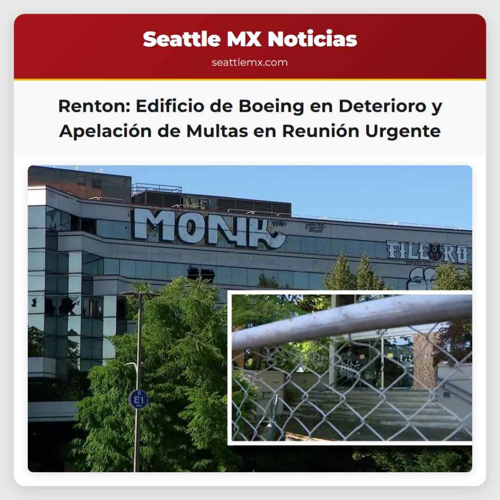 Renton: Edificio de Boeing en Deterioro y