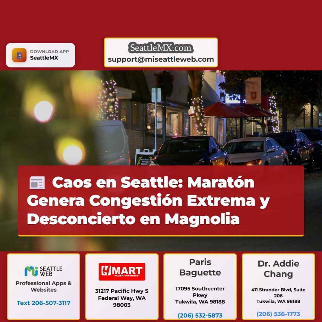 Caos en Seattle: Maratón Genera Congestión