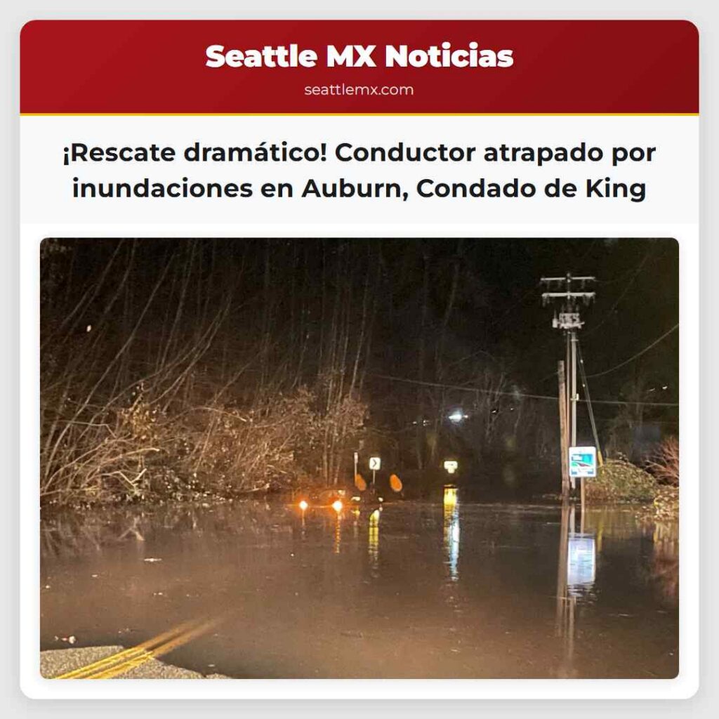 ¡Rescate dramático! Conductor atrapado por
