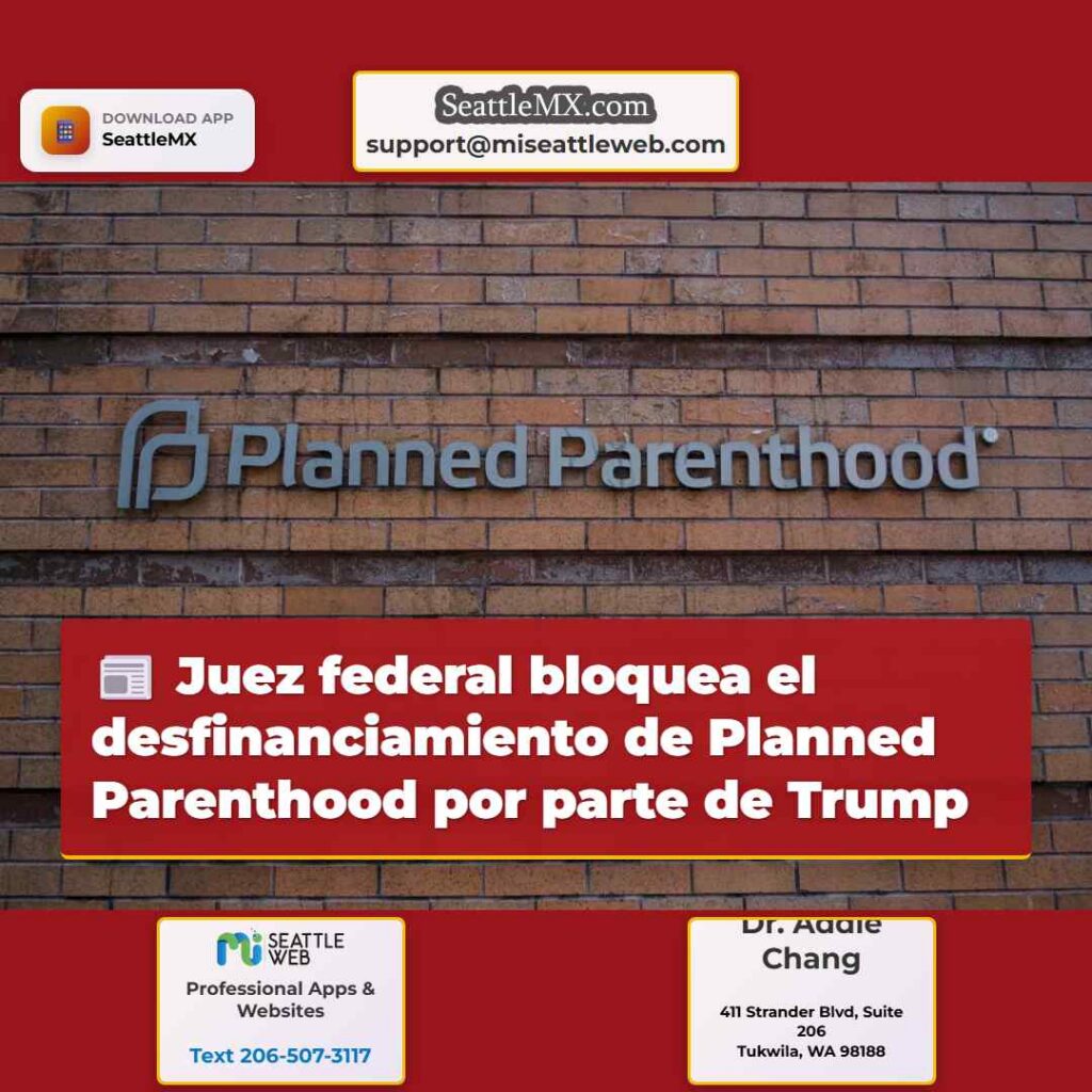 Juez federal bloquea el desfinanciamiento de