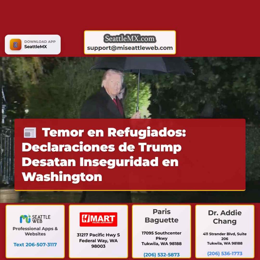 Temor en Refugiados: Declaraciones de Trump