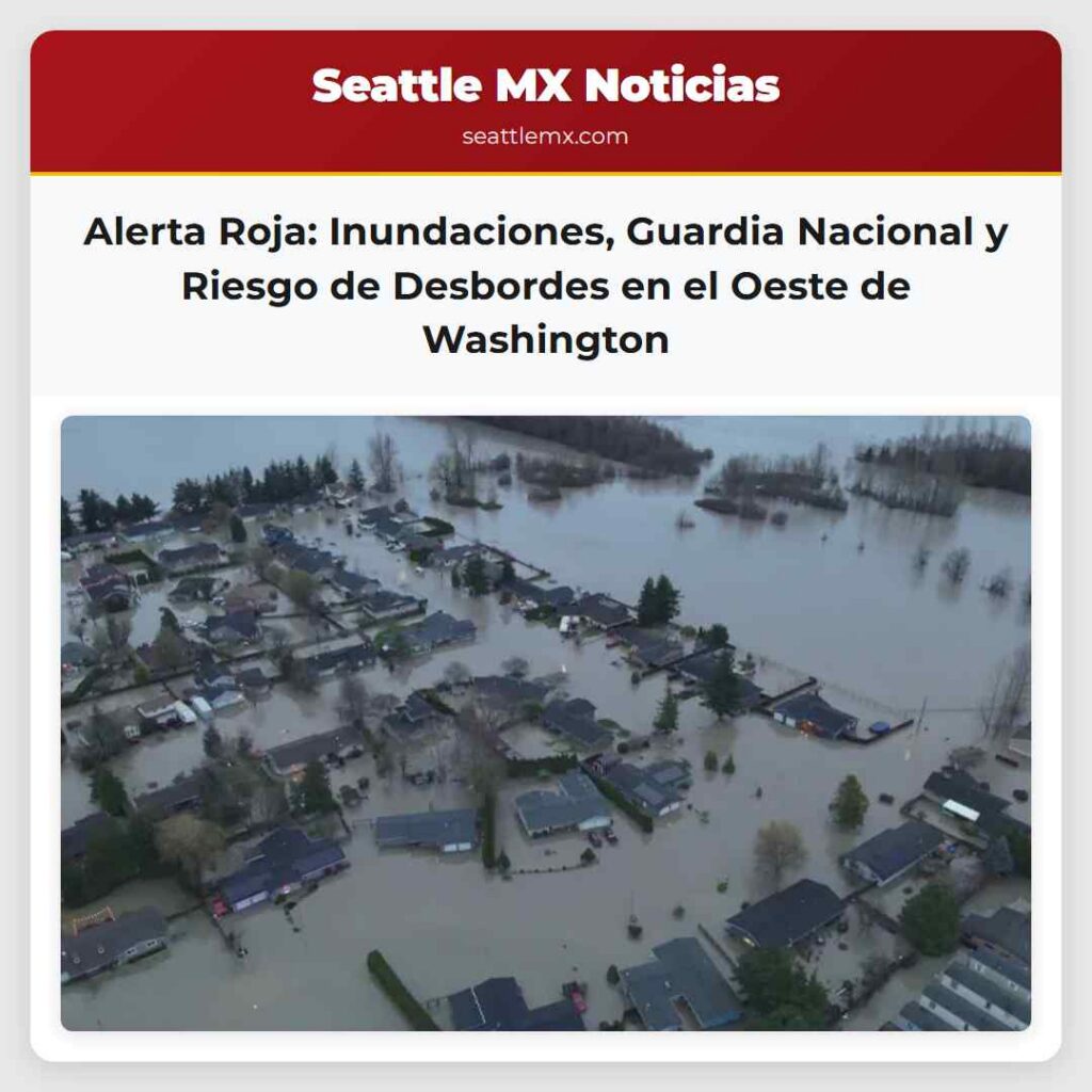 Alerta Roja: Inundaciones, Guardia Nacional y