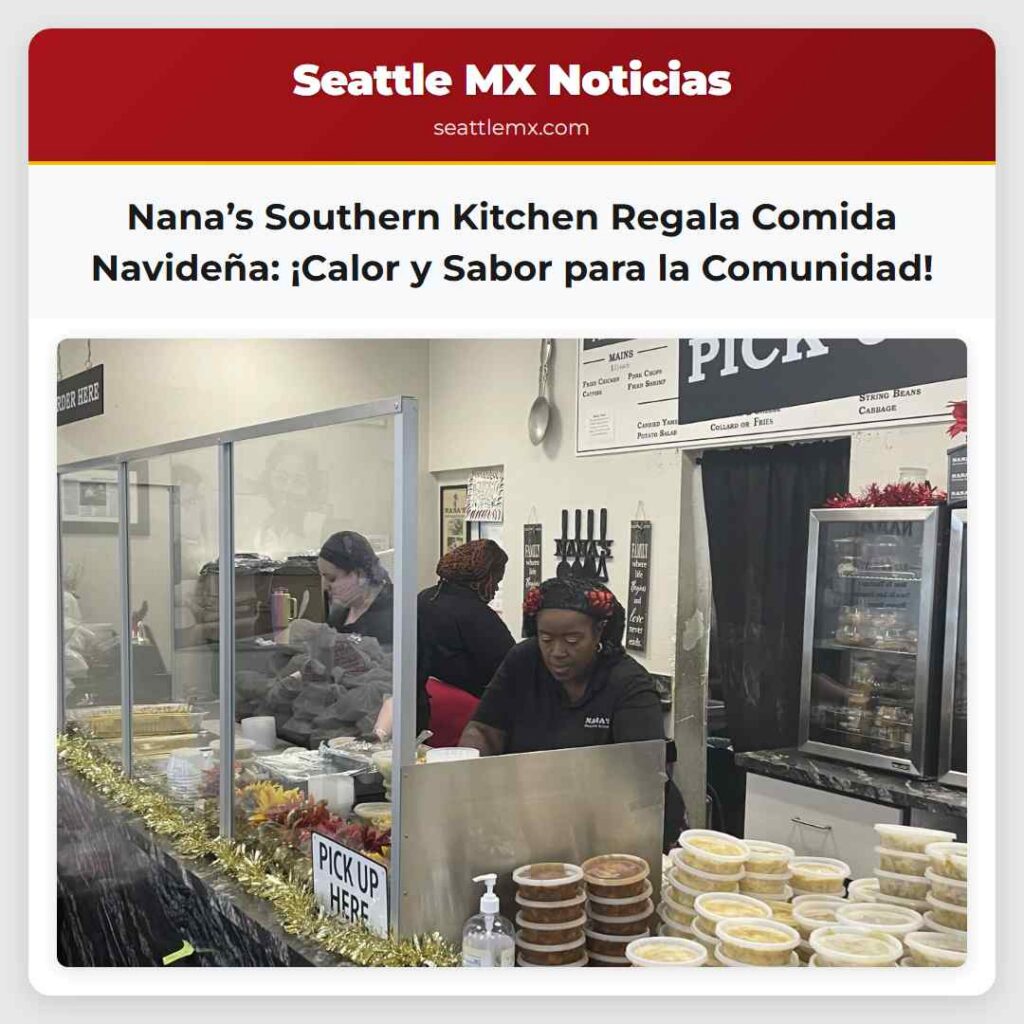 Nana’s Southern Kitchen Regala Comida Navideña:
