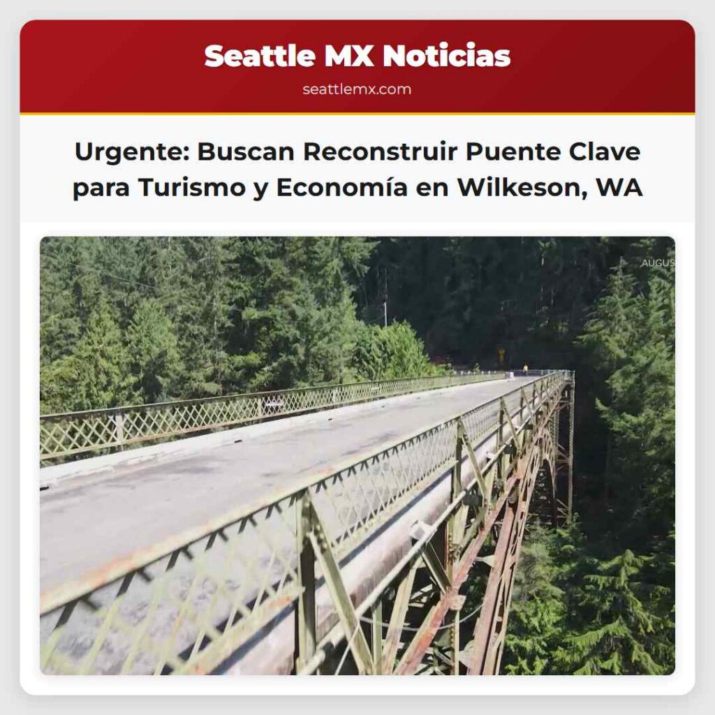 Urgente: Buscan Reconstruir Puente Clave para