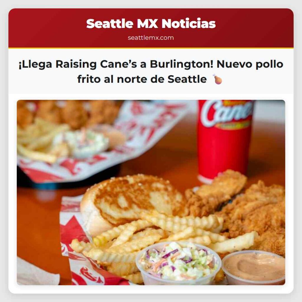 ¡Llega Raising Cane’s a Burlington! Nuevo pollo
