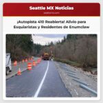 Reabren la Autopista 410 Vital para Esquiaristas y Residentes de Enumclaw