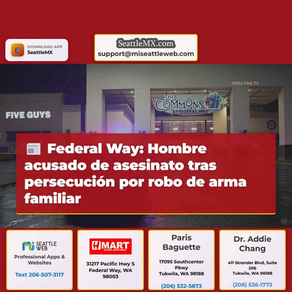 Federal Way: Hombre acusado de asesinato tras