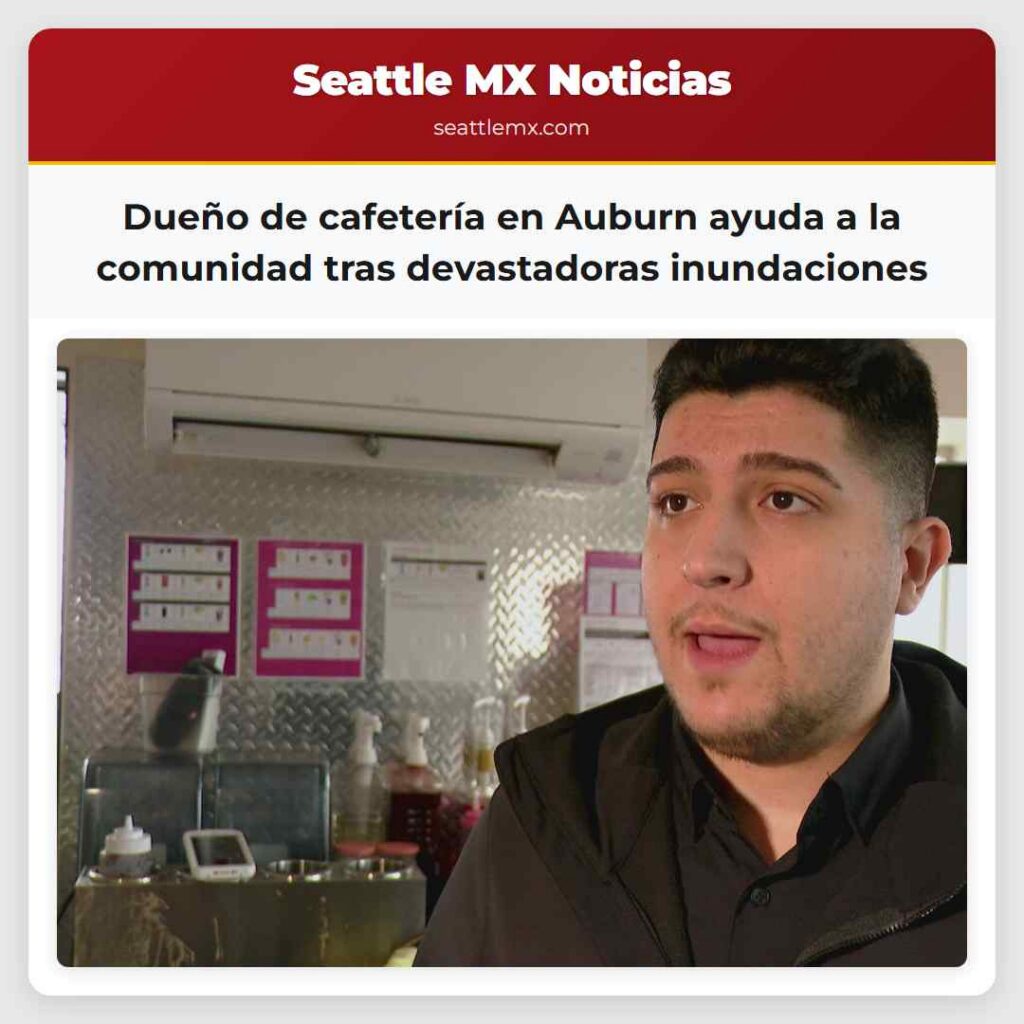 Dueño de cafetería en Auburn ayuda a la comunidad