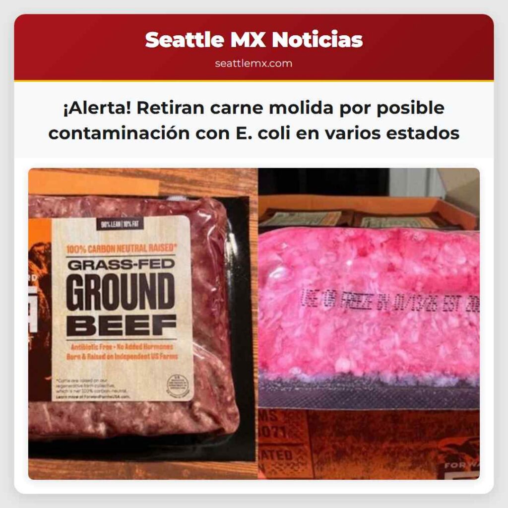¡Alerta! Retiran carne molida por posible