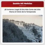 El Invierno Oficialmente Llega al Hemisferio Norte El Día Más Corto del Año