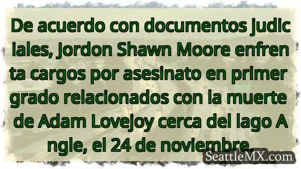 Asesinato cerca del lago Angle. Cargos contra