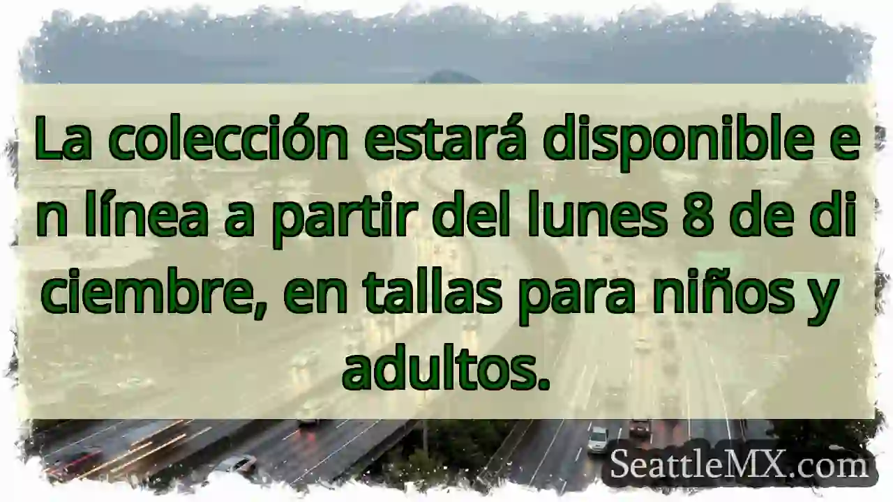 ¡Nueva colección! Lunes 8 de diciembre.