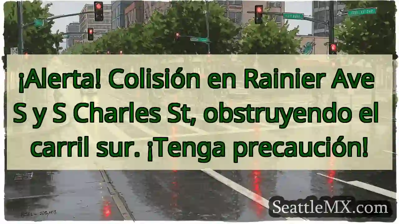 ¡Choque! Rainier Ave S. ¡Cuidado!
